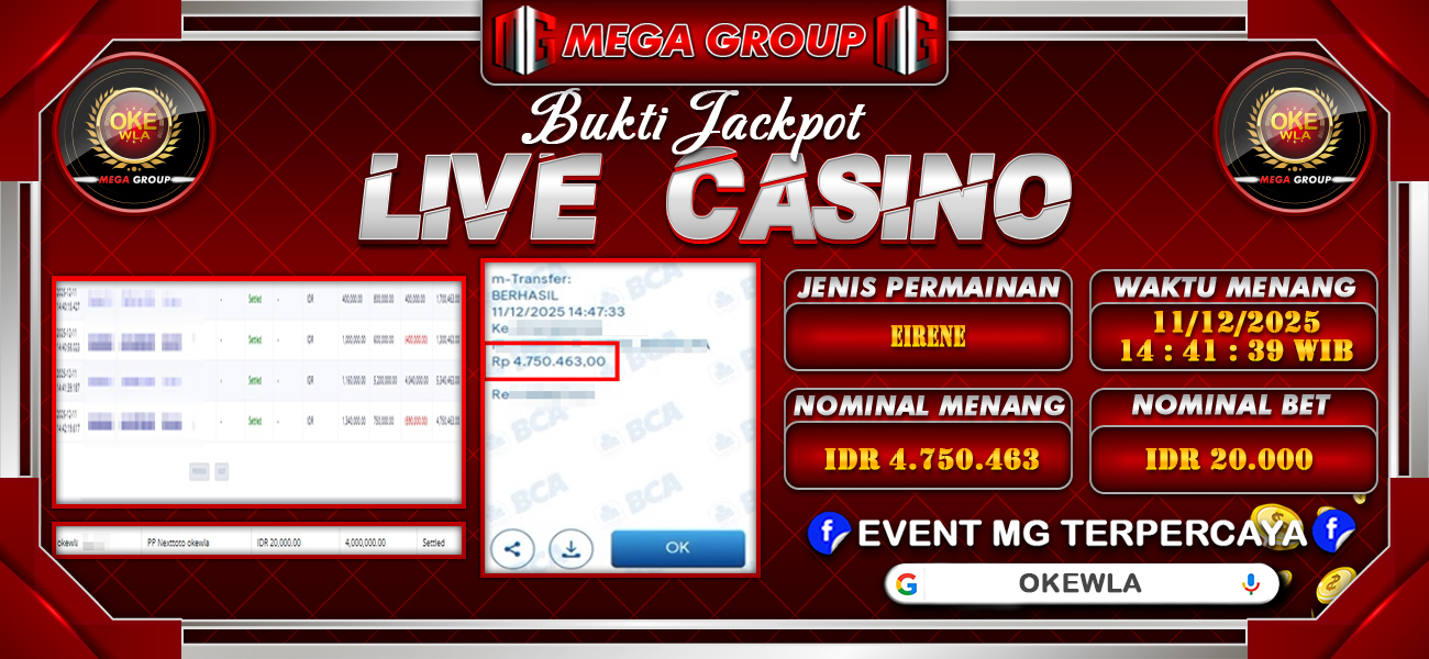 Bukti JP situs Okewla hari Kamis, 11 Desember 2025